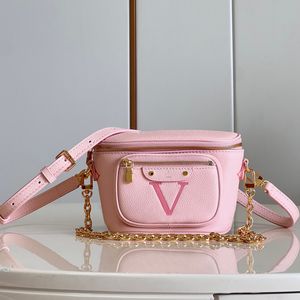 9A مصمم MINI BUMBAG CALFSKIN TOTS 23 سم حقائب اليد الفاخرة