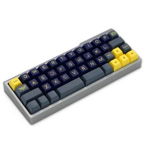 Gehäuse aus eloxiertem Aluminium für BM43A BM43 40 % benutzerdefinierter Tastaturanstellwinkel, Schwarz, Silber, Grau, Gelb, Rosa, Blau, hohes Profil 210610255T