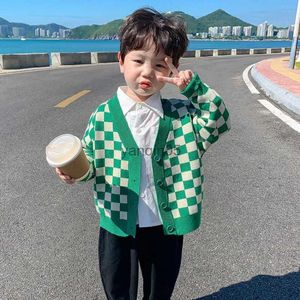 Pullover 2023 Spring Autumn Knitted Cardigan Sweater Baby Children Clothing Baby Boys Girls Sweaters Kids Wear Toddlerboy Clothes Winter HKD230719