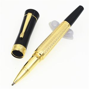 ラッキースターシリーズ高品質グレード樹脂メタルローズゴールドクリップスタイルオフィススクールサプライギフトペン294Sで作られたユニークなボールポイントペン