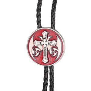 Bolo Ties Celtic pattern round Bolo tie HKD230719