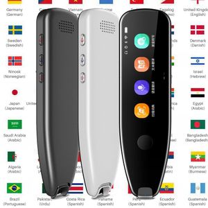 Dictionaries Translators Smart Voice Scan Translator Pen MultifunctionTranslation Real Time Language Translator Business Travel Abroad Dictionary Pen 230718