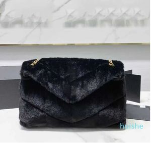 Handtasche Mode Frauen Totes Top Qualität Gedruckt Ketten Dame Echtes Leder Bankett Schwarz