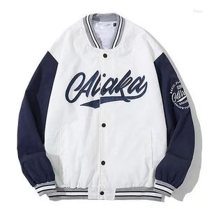 Women's Jackets 2023 American Retro Coat Street Hip-hop Embroidery Baseball Uniform Couple Plus Size Casual Loose