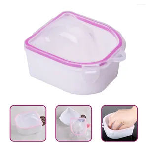 Nail Gel 2pcs Soaking Bowls Soak Off Manicure Bowl Polishing Remover Accessories For Salon Home