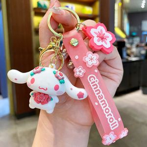 Cute Rabbit Kuromi Keychain Cute My Melody Keychain Car Keyring Pendant Ornaments Kids Girls Gift 2261
