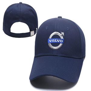 Mens Volvo Baseball Cap Haftowane automatyczne logo Regulowane Snapback Hood Baseball Caps278s