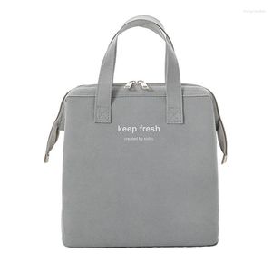 Storage Bags Insulated Lunch Bag Food Sack Tote Box Leakproof Thermal Cooler For High Capacity Handbags Case