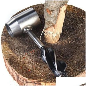 Hand Tools Bushcraft Auger Wrench Outdoor Survival Drill Gear Tool Sports Jungle Crafts Cam Accessories 230210 Drop Delivery Outdoor Dhuuw