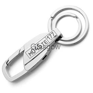 Bilnyckel Delikat anpassad nyckelring för bilplattanummer Antilost Keyring Graverad namn Key Chain Ring Pretty Gift for Men DK372C X0718