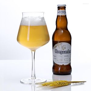 Bicchieri da vino TEKU Crystal Bicchiere da birra artigianale Boccali da birra Calice Pilsner IPA Esclusiva tazza usata Birre di frumento grandi Tazza Bicchiere Copita