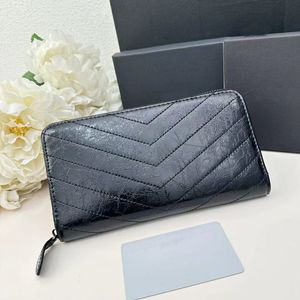 Designer feminino carteira de couro embreagem bolsa moeda porta-cartões