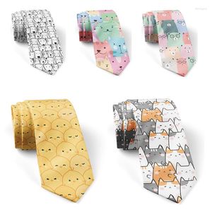 Bow Ties 3D Printing Cartoon Animal Print Tie