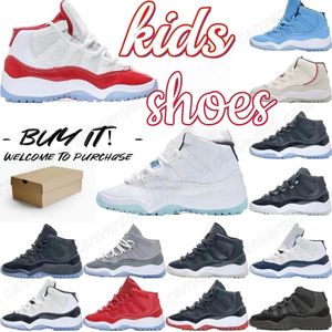 Toddlers Kids Shoes 11s Cherry Cool Gray Boys Youth Childrens Shoes Big Kids BP Gamma Blue Win like 96 Concord Sneakers Bred Legend Blue PantoneサイズEUR 25-35