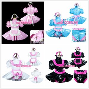 Sissy Maid PVC Kleid Cosplay weiblich CD TV Tailor-Made286D