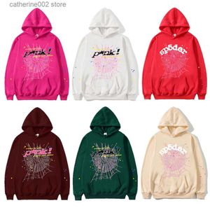 Męskie bluzy bluzy 2023 NOWOŚĆ Odzież Męskie Hip Hop Bluzy Bluzy Zakryjne bluzy Young Thug Spider Hoodie Pary Pullovers Kobiety Bluza T230719