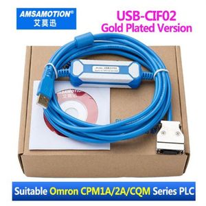 Adapter USB-CIF02 USB CIF02 dla OMRON CQM1-CIF02 USB do RS232 Odpowiednie CPM1 CPM1A CPM2A CPM2AH C200HS Seria PLC290M