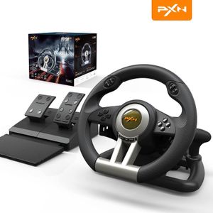 Other Accessories PXN V3 Racing Steering Wheel with Pedals Vibration Volante Gaming Wheel For PCXbox OneXbox Series SX Switch 230718