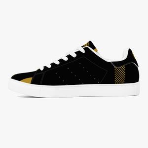 Custom pattern Diy Shoes mens womens black gold sports trainers sneakers 36-48