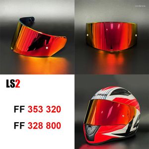 Motosiklet Kaskları Casco LS2 Orijinal Kask Vizör Lens FF353 FF320 FF328 FF800 Tam Yüz Aksesuarları CAPACETE DE MOTO SHIELD