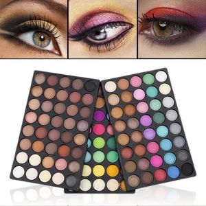 Paleta de sombras de olhos de 120 cores com brilho fosco Sombras de olhos coloridas profissionais Cosméticos de beleza 230718