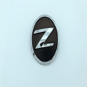 1st CAR CHROME BADGE EMBLEM Z FÖR FAIRLADY 350Z 350ZX 300ZX Z33 Z32 3D LOGO Black246m