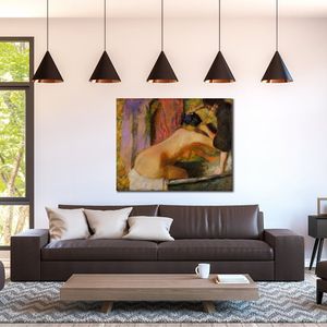 Contemporary Canvas Wall Art Edgar Degas Woman at Her Bath Ballet Dancer Hand Painted Oil Painting Home Decor