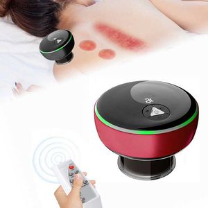 Home Smart Cupping Machine Cupping Electric Control Remote Massager Laddningsbar vakuum Uppvärmd kopp Massager -enhet L230520