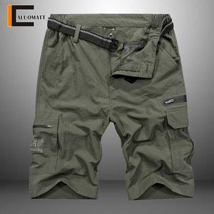 Herren Shorts 2023 Sommer Casual Sport Cargo-Shorts Männer Quick Dry Tasche Shorts Gym Jogging Laufhose Männliche Kleidung Mode streetwear L230719