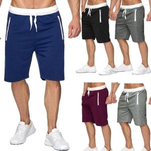 Herren-Shorts, Herren, Laufen, Fitness, sportlich, kurze Hose, Heimhose, Sport, atmungsaktive Baumwolle, weiche Jogginghose, Basketball-Sportbekleidung