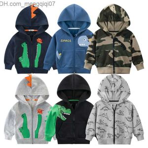 Mantel Herbst und Winter Neue Camouflage Hoodie Jungen und Mädchen Mode Langarm Zipper Hoodie Mantel Kinder Jacke Z230719