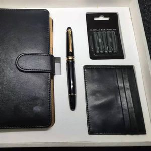 Giftpen Luxury Designer Fountian Pens Rollerball Pen Notebookカードバッグスーツ絶妙なパッケージトップギフト261f