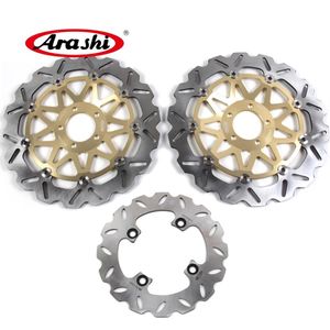 Arashi 02-03 Ninja ZX9R ZESTAW ZESTAW ZATRZYMANIA ZATRZYMANIA BUZUKI BRAKE DLA KAWASAKI ZX-9R 2002 2003 ZX 9R ZX12R ZX-12R299E