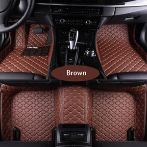 Anpassad fit bilgolvmattor för Jeep Renegade Cherokee Grand Cherokee Wrangler Commander Compass Patriot Car Carpet Floder316U