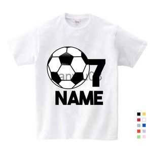 T-shirts Baby Custom Football Shirts Your Name Footballcamisetas de futebolcamisetas para dia de jogocamisetas para temporada de futebolcamiseta gráfica para futebol x0719