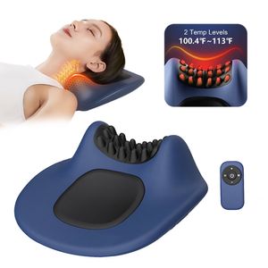 Other Massage Items EMS Pulse Neck Traction Device Electric Heating Massager Pillow Cervical Spine Acupoint Relax Shoulder Pain Relief 230718