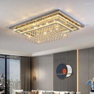 Pendant Lamps Household LED Chandelier Three Colors Lamp Modern Style Ceiling Bedroom Light Surface Installation 220v Dining Room