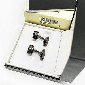 L-M01with Box Designer Jewelry Cuff Links Wysokiej jakości luksusowe spinki do mankietów Whole 310W