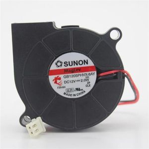 SUNON GB1205PHVX-8AY GN 12V 2 0W 5015 2-Linien-Lüfter217a