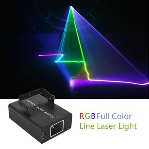 AUCD Mini RGB Full Color Laser Projector Light DMX Master-slave DJ Party Home Show Iluminação profissional de palco DJ-507RGB2671