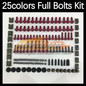 268PCS Kit Completo de Parafusos do Corpo MOTO Para YAMAHA Thunderace YZF 1000R YZF1000R 05 06 07 2004 2005 2006 2007 Carenagem Da Motocicleta3107