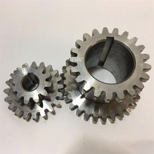 2pcs Set CJ0618 Dişler T29XT21 T20XT12 Çift Sevgili Metal Torna Dişli Dişli Çift Gear294J