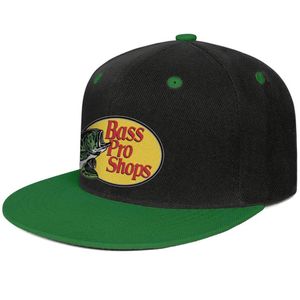 Bass Pro Shop Fishing Oryginalne logo unisex flat Brim baseball czapka mody mody ciężarówek czapki złoto 3d USA flaga gejowska Rainbow G281Q