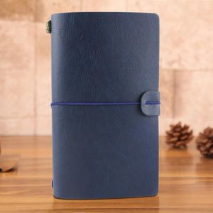 От Thenon Vintage Travelers Notebook Personal Diary Planner 2023 Стандартный путешественник Retro Kraft Paper Line Line