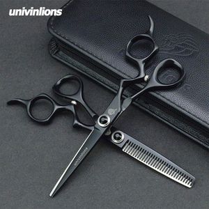 6 0 Special Hair Scissors Kit Japanese Professional Hairdressing Scissors High Quality Salon Ciseaux Hair Cutting Scissors B2396