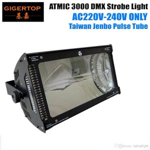 Amostra 220V-240V Atomic 3000W Martin Strobe Light Led Stage Effect Lighting para DJ Equipment DMX512 4CHs Led Flash Light194w