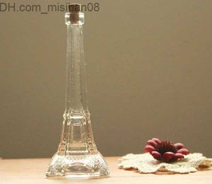 vase new！Glass Flower Pot Vase Zakka Paris Eiffel Tower Bottle Flower Home Home Wedding Decoration Photo Props装飾的な花瓶Z230719