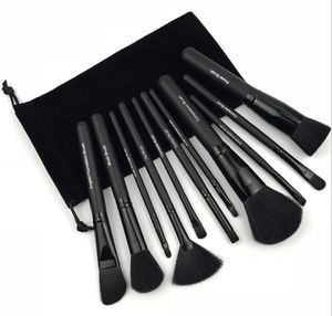 11pcs/set elf makyaj fırçası Set Yüz Krem Gücü Vakfı Fırçaları Göz farı bitiş fırçaları çok amaçlı güzellik kozmetik alet fırçaları kese torbası ile ayarlanmış