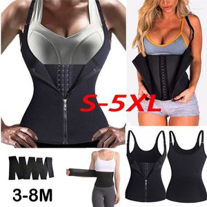 Women's Shapers Waist Trainer Vest Body Shaper Corset Girdle Belt Gym Adjustable Shoulder Strap Cincher Shapewear