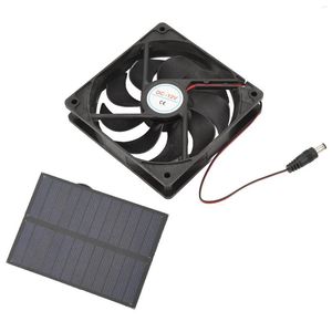 All Terrain Wheels Rv Light Outdoor Solar Panel Fan Kit Monocrystalline Silicon For Caravans Campers Toilets Pet Houses 12V 3W Styling